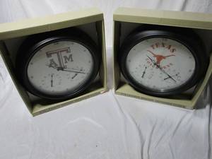 lot 291 image: COLLEGIATE INDOOROUTDOOR CLOCKS