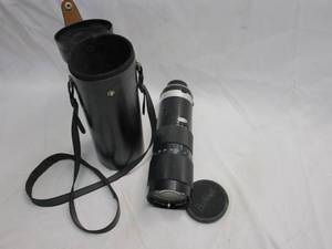 lot 114 image: LARGE VINTAGE ZOOM LENS FOR PENTAX W BUSHNELL CASE