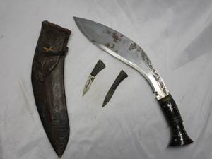 lot 341 image: KHUKURI KNIFE