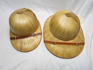 lot 344 image: HANDCRAFTED WICKER HATS