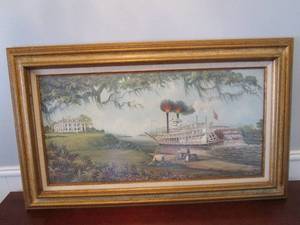 lot 18 image: PAINTING, S.S. BROWN BY MARCELLA PACKARD