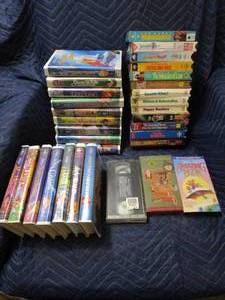 lot 118 image: VINTAGE VHS, MANY ARE DISNEY&nbsp
