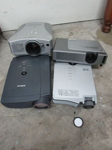 lot 439 image: 4 PROJECTORS, INFOCUS, PANASONIC, PLUS U5-232, DUKANE