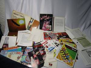 lot 532 image: VINTAGE 19851986 CLOCK DIAL MAGAZINES, VINTAGE DR PEPPER 1981 DOCUMENTS INCLUDING QUARTERLY REPORTS AND INTERNAL INFO. VINTAGE 7UP DOCS.&nbsp