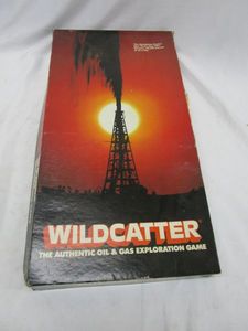 lot 531 image: VINTAGE 1981 WILDCATTER AUTHENTIC OIL &amp GAS EXPLORATION GAME IN ORIGINAL BOX