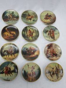 lot 550 image: MYSTIC WARRIOR MINI PLATE COLLECTION 1997 THE HAMILTON COLLECTION.&nbsp