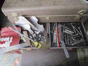 lot 137 image: 2 DRAWERS OF MACHINIST TOOLS