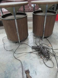 lot 465 image: VINTAGE ZENITH CIRCLE OF SOUND SPEAKERS