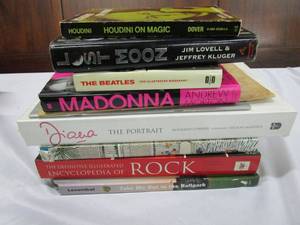 lot 670 image: MULTIPLE BOOKS OF CELEBRITY FIGURES INCL INOPENED DIANA THE PORTRAIT