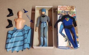 lot 11 image: Vintage 1966 Ideal Toys Captain Action Batman Figurine