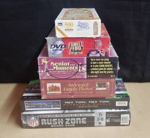 lot 12 image: Lot of 6 NEW Board GamesPuzzles
