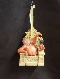 lot 105 image: Walt Disney The Jungle Book Chirstmas Ornament - Mowgli and King Louie