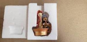 lot 110 image: Walt Disney Pinocchio Christmas Ornament - Jiminy Cricket with Battery Operated Candle
