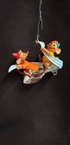 lot 117 image: Walt Disney Cinderella Christmas Ornament - Jaq and Gus