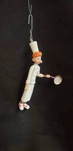 lot 124 image: PixarDisney Ratatouille Christmas Ornament - Alfredo Linguini