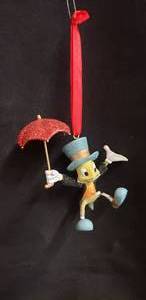 lot 143 image: Walt Disney Pinocchio Christmas Ornament - Jiminy Cricket