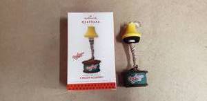 lot 146 image: Hallmark 2013 A Christmas Story Leg Lamp Christmas Ornament in Box