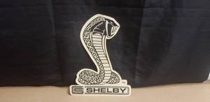 lot 215 image: Metal Shelby Cobra Sign