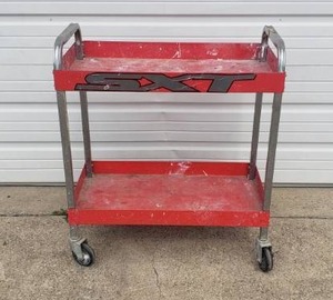lot 225 image: Rolling Utility Cart - 30L x 16W x 35H