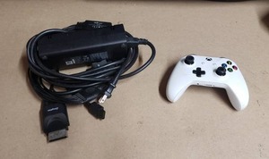 lot 230 image: Xbox 360 Controller with Power Supply and Cables