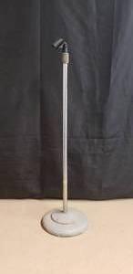 lot 245 image: Vintage Atlas Sound Co. Brooklyn New York Adjustable Microphone Stand