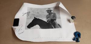 lot 267 image: Pat Parelli Signed Autographed Print - 27 x 20