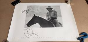 lot 273 image: Pat Parelli Signed Autographed Print - 27 x 20