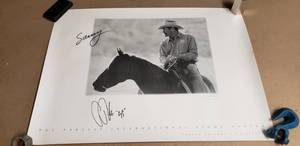 lot 274 image: Pat Parelli Signed Autographed Print - 27 x 20