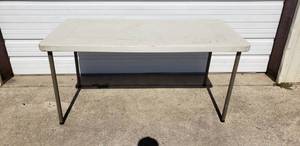 lot 297 image: Cosco Folding Table - 60L x 30W x 29H