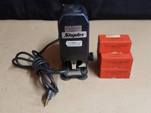 lot 298 image: Staplex Model S-RD Automatic Electric Stapler with Staples