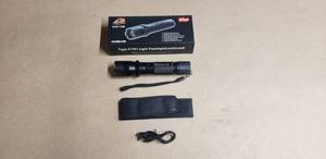 lot 93 image: NEW KTS 41101 Stun Gun Flashlight - 4.9 Million Volt