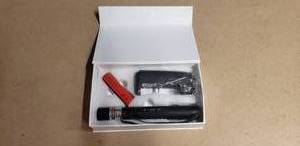 lot 97 image: NEW BL-Laser 330 Rechargeable Long Range Green Laser Pointer with Adjustable Star Cap Focus