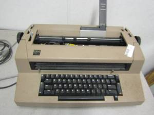 lot 306 image: IBM correcting 3 typewriter