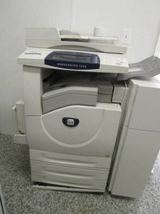 lot 341 image: Xerox office copyscanner work center 7232 no cords 42.5x26x41