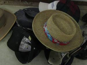 lot 362 image: Hats- caps, wicker Stetson