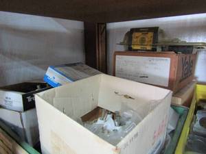 lot 59 image: Door install kit, socket covers switches etc.