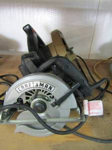 lot 81 image: Skillsaw 7.25 circular saw 5250 craftsman Industrial 5H5226 3.3 circular saw