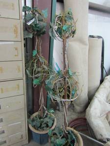 lot 90 image: 48 tall faux plants