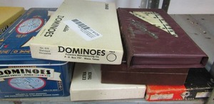 lot 129 image: 5 sets of Dominos