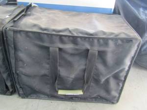 lot 185 image: Rubbermaid travel container with metal lining 16T 22 w and 14 deep