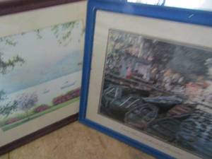 lot 417 image: ART - SHIPS  31 X 25  ALL BY DAILEY  QTY 4