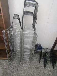 lot 353 image: METAL FILE BOXES & STANDS FOR PAPERS & MAIL