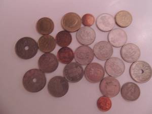 lot 95 image: Denmark coins
