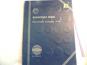lot 122 image: Roosevelt Dime Collection 1946- forward Contains 31 dimes
