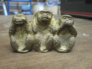 lot 95 image: BRASS MONKEYS