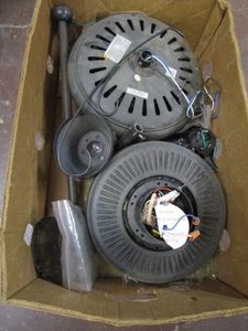 lot 111 image: BOX MISC. FIXTURE PARTS