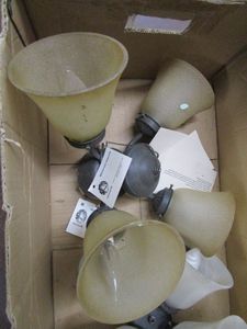 lot 108 image: LIGHT FIXTURES, UNTESTED