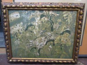 lot 151 image: FRAMED ARTWORK OF WOMEN