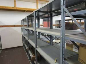 lot 188 image: 3 SHELVING UNITS, CONTENTS NOT INCLUDED