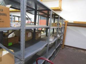 lot 194 image: 3 SHELVING UNITS, CONTENTS NOT INCLUDED